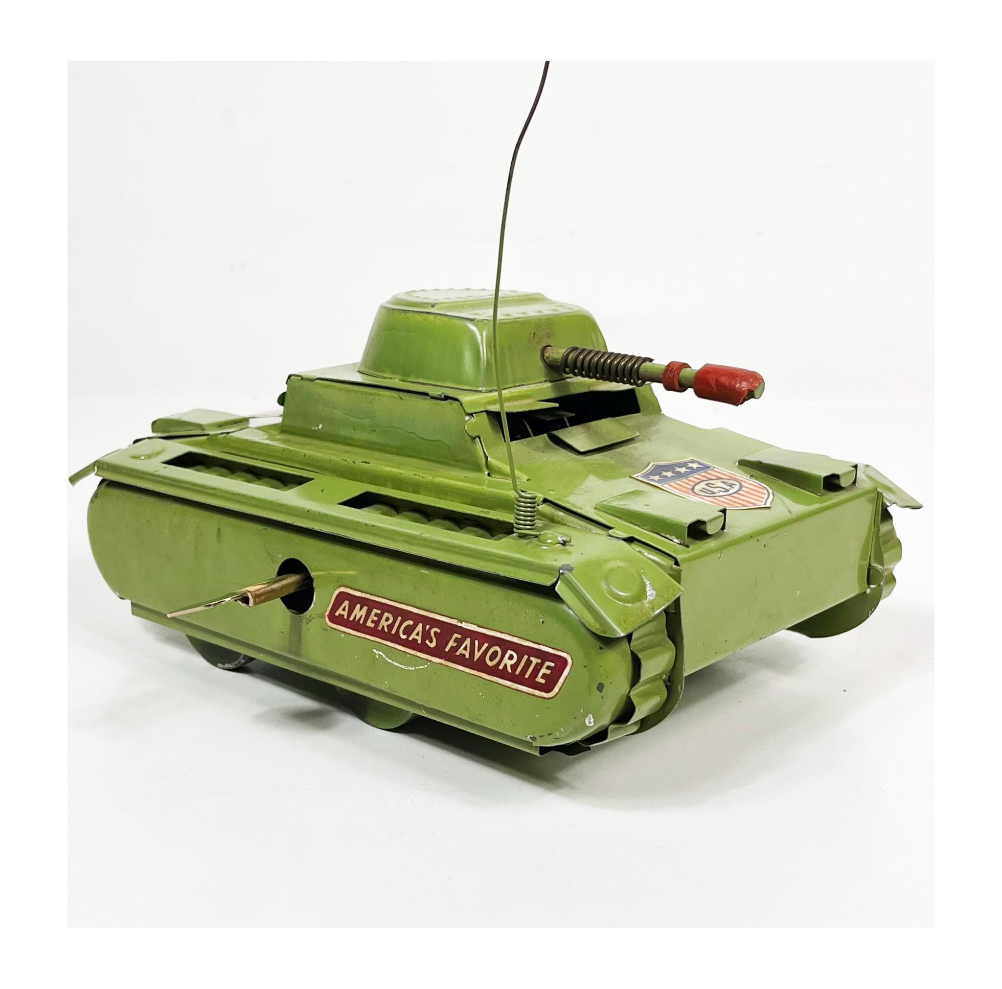 フランス ブリキ 戦車 おもちゃ 玩具 戦前 1930年代 レトロ ビンテージ