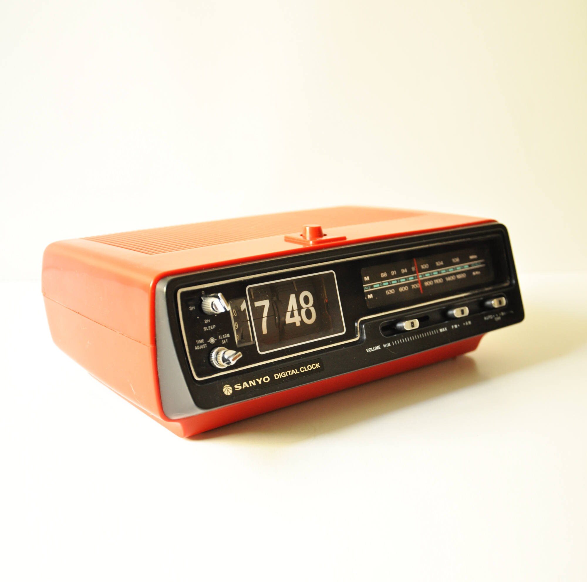 〇Db右1117 昭和レトロ SANYO デジタルクロックラジオ RM5200 〇Db右1117 昭和レトロ SANYO デジタルクロックラジオ RM5200