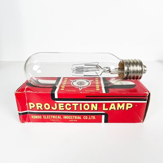 Vintage Kondo Projector Lamp Bulb: 230V 1500W, Made in Japan (new