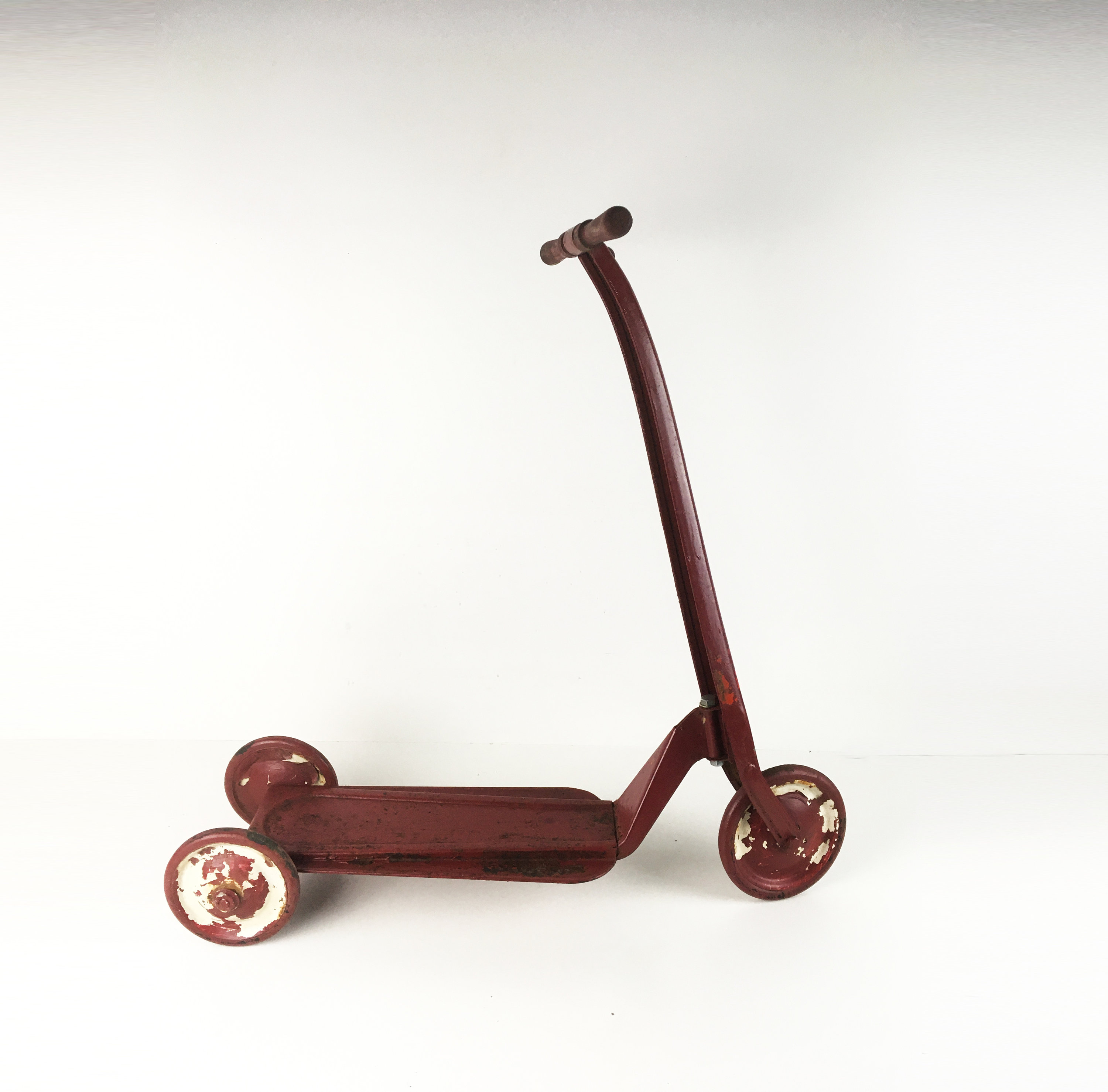Vintage Kids Scooter Toy - Push Scooter - Retro Child's Toy Vintage Kids Scooter Toy - Push Scooter - Retro Child's Toy