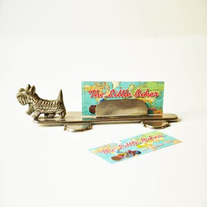 Vintage Scottie Dog Card Holder