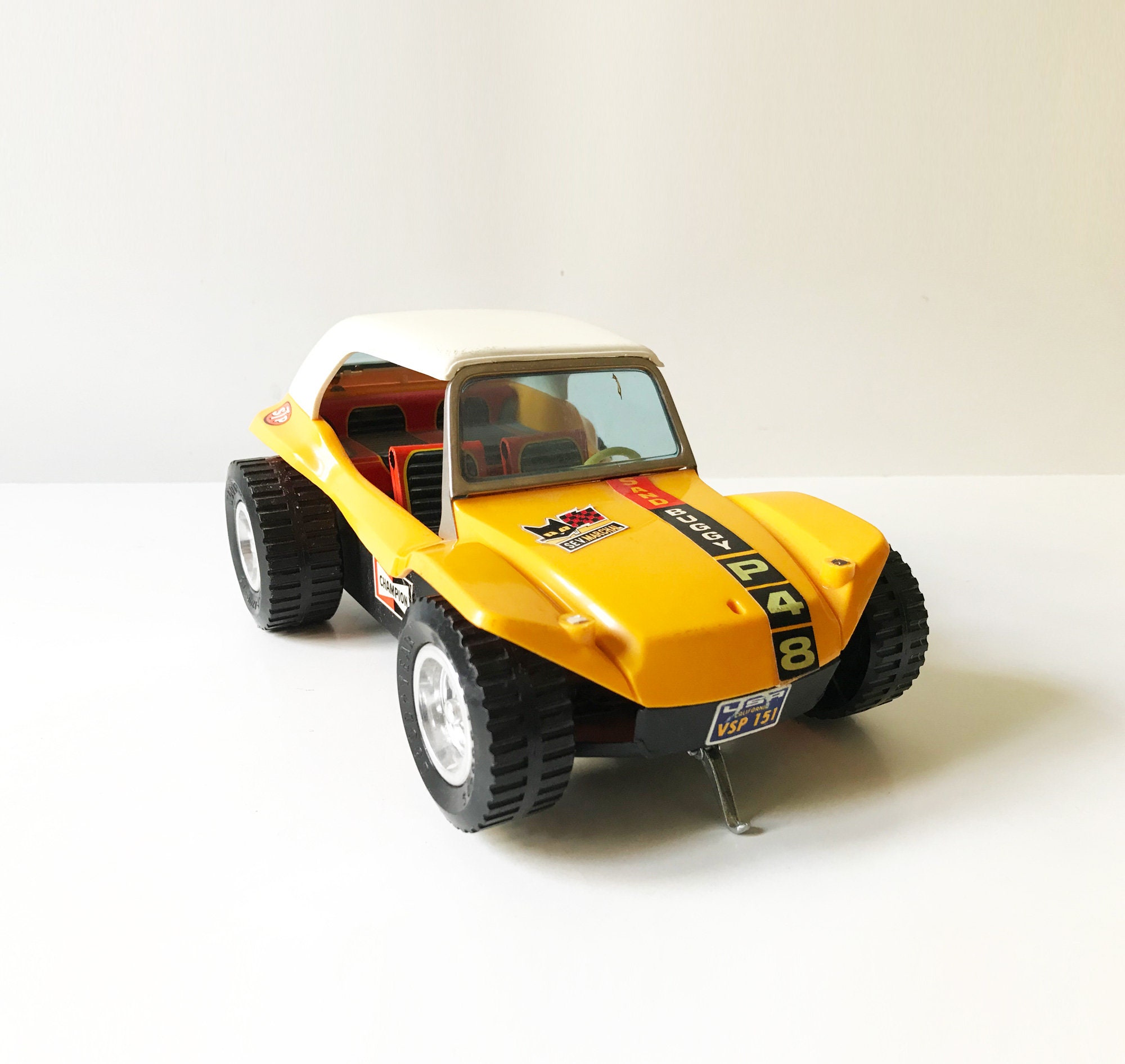 ingesteld Ligatie Ver weg 1970's Bump and Go Toy Car Sand Buggy Taiyo BO USA VSP 151 - Etsy
