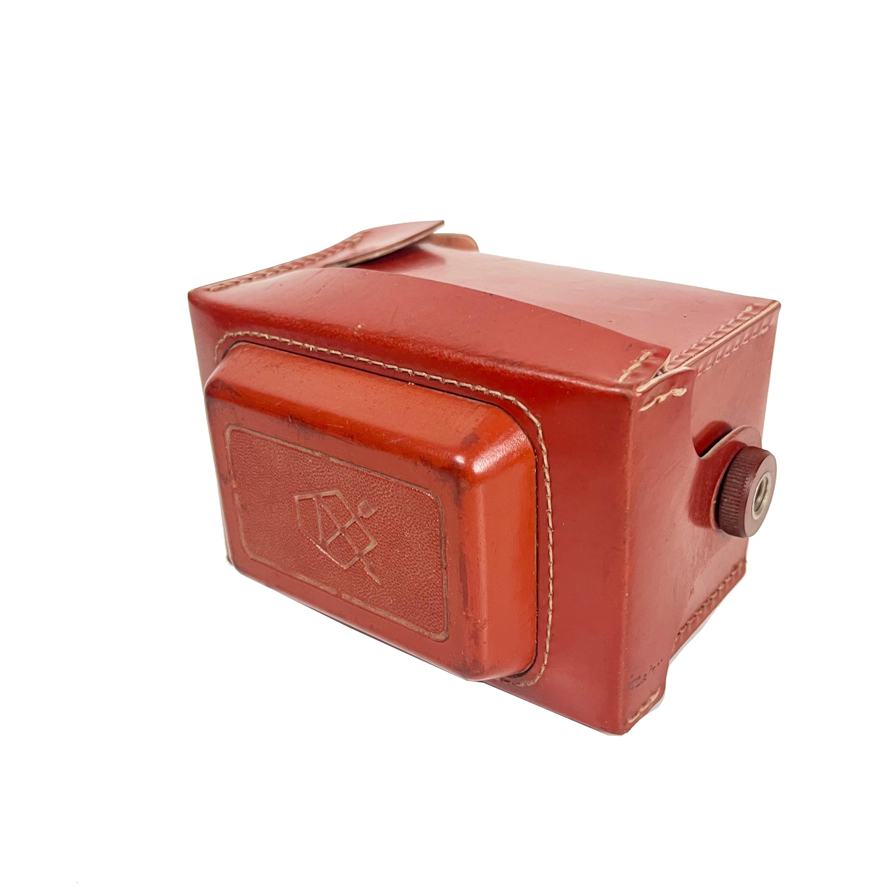 ヴィンテージ ロモ ルビテル 2 カメラ – 革ケース付きソビエト製二眼