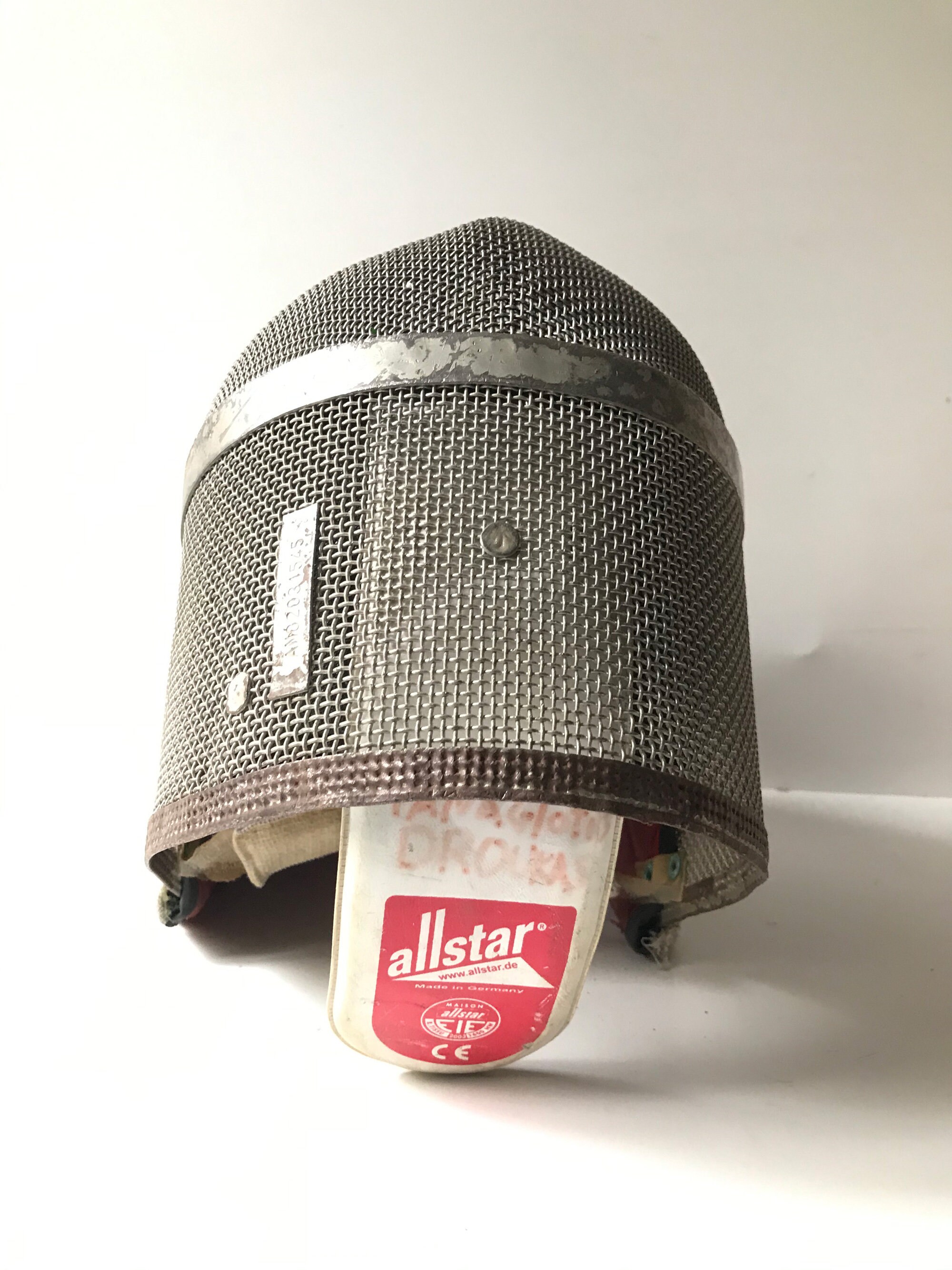 Vintage Allstar Fencing Mask Made in Germany Fencing Etsy