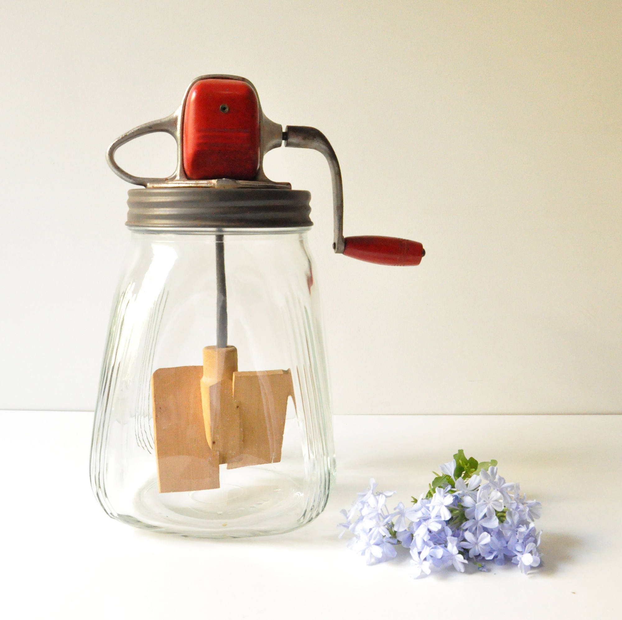 Antique Butter Churn 4 Quart SCC Standard Churn Company Etsy