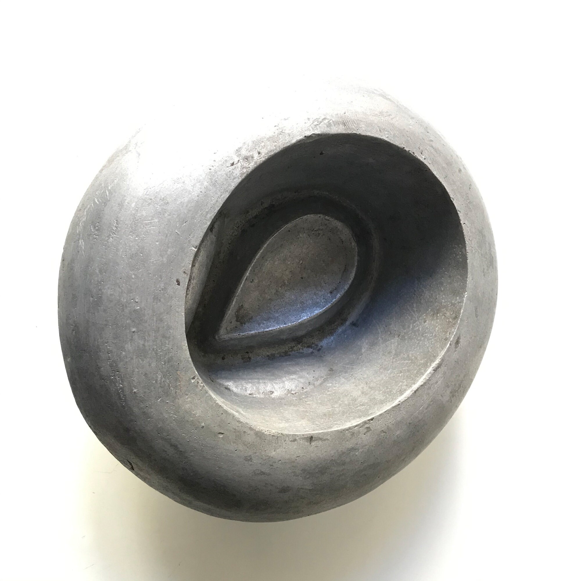 帽子 molds tokyo old mountain Vintage Cast Aluminum Millinery Hat Block - Hat Maker Mold