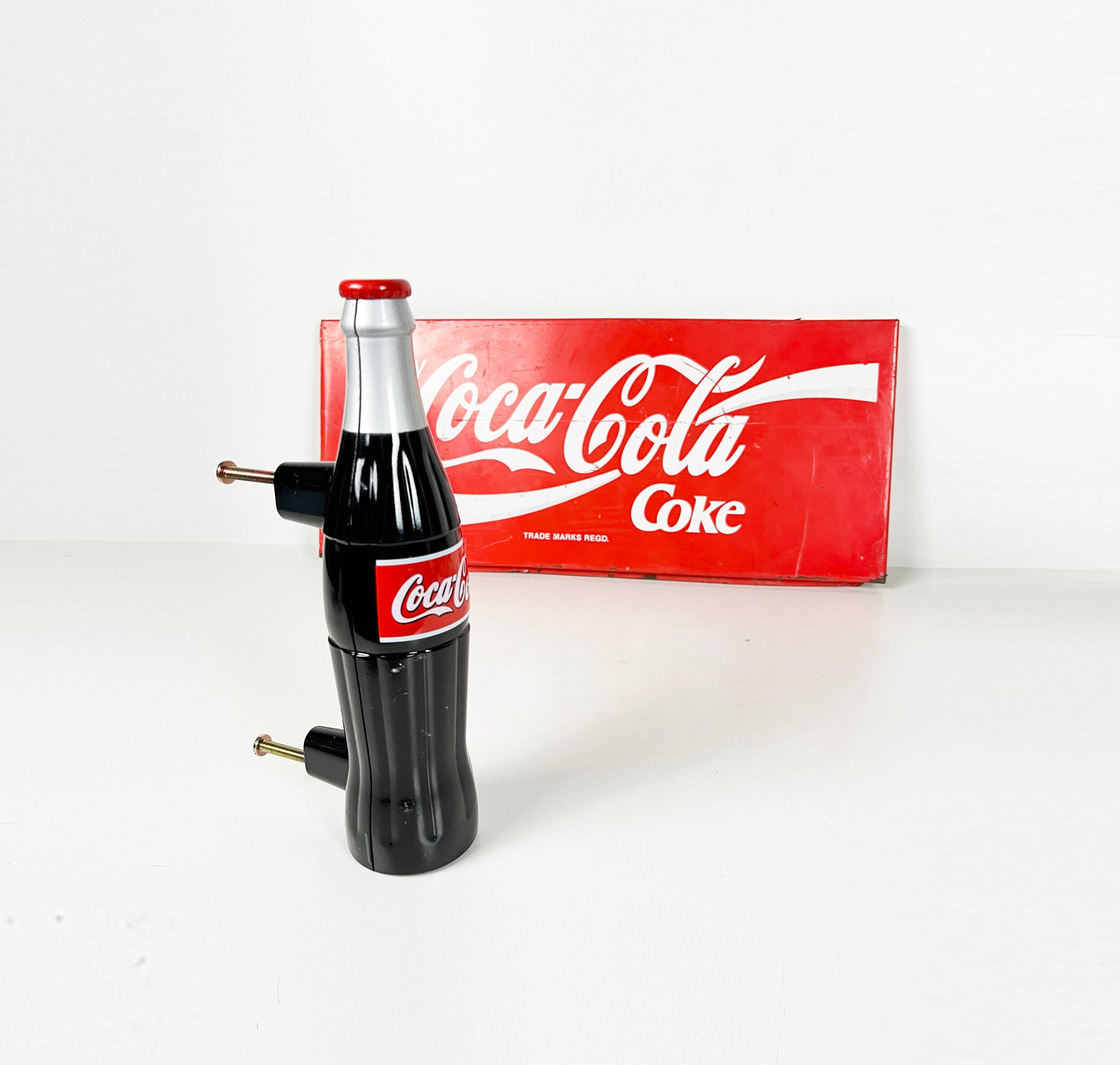 Vintage Coca Cola Fridge Cooler Door Handle - Coca Cola Bottle