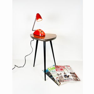 Vintage Wooden Tripod Table: Mid-Century Modern Plant Stand