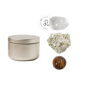 Zodiac Crystal Gift Set - Leo