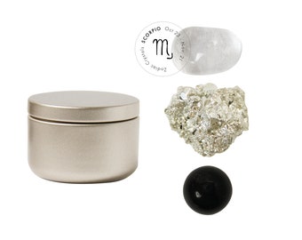 Zodiac Crystal Gift Set - Scorpio