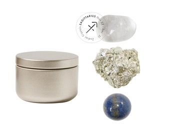 Zodiac Crystal Gift Set - Sagittarius