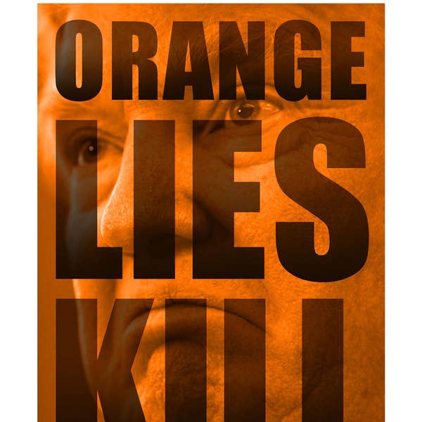 Printable Postcard for writing to MoCs and other Government. Tell the government what you want from them! Resistance Postcards: ORANGE KILLS