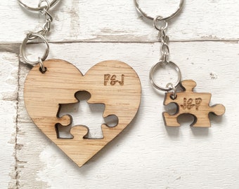 Ehefrau Schlüsselanhänger Herz Holz Geschenk Valentinstag Hochzeit Jahrestag Neu