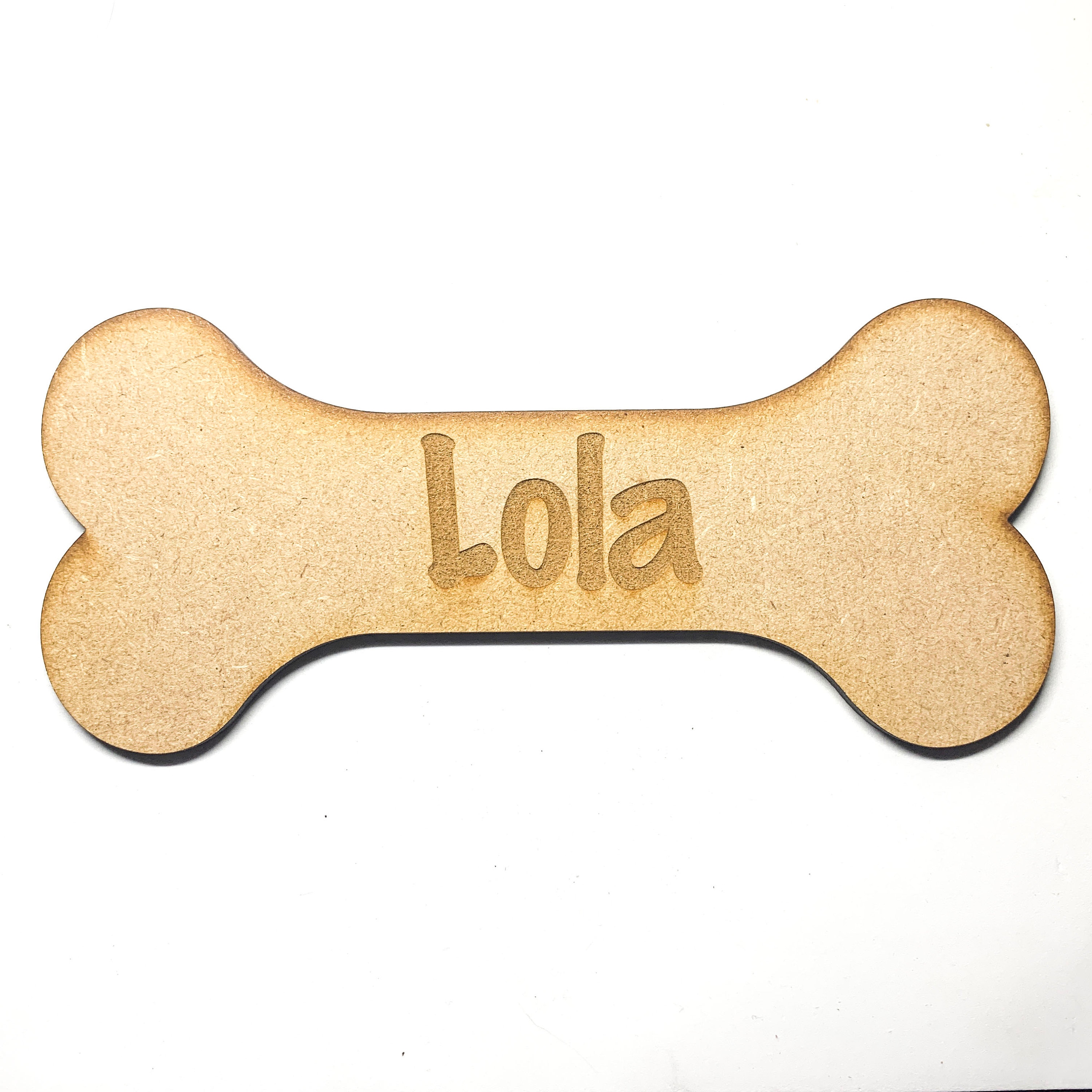 Personalised Dog Bed Name / Bone Shaped Sign / Pet Name / Etsy UK