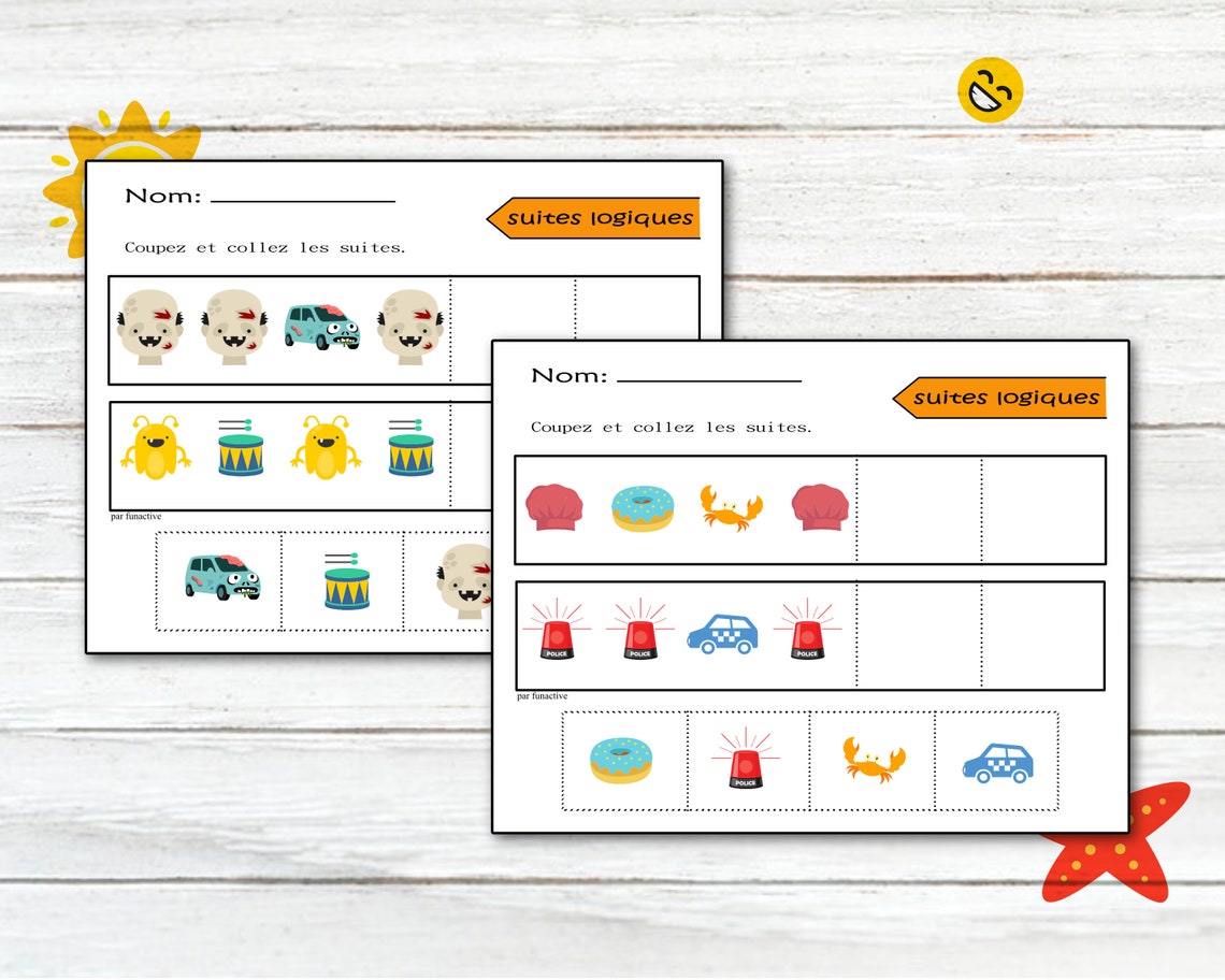 Preschool Math Printable Preschool Worksheets Preschool | Etsy