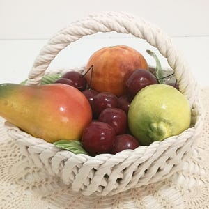 Italian Porcelain Fruit Bowl - Etsy