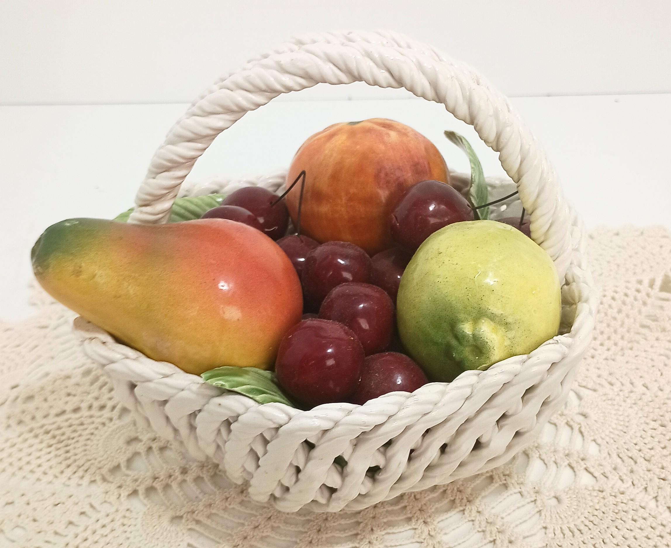 Capodimonte Fruit - Etsy
