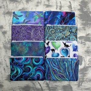 Makeup bag, small cosmetic bag, coin purse, zip pouch