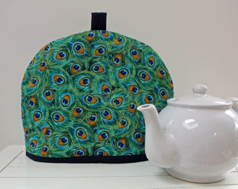 Tea Cosy, isotherme Peacock Tea Cosy, PETIT, MOYEN, GRAND