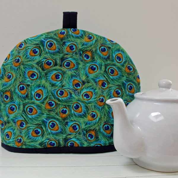 Tea Cosy, Insulated Peacock Tea Cosy, SMALL, MEDIUM, LARGE