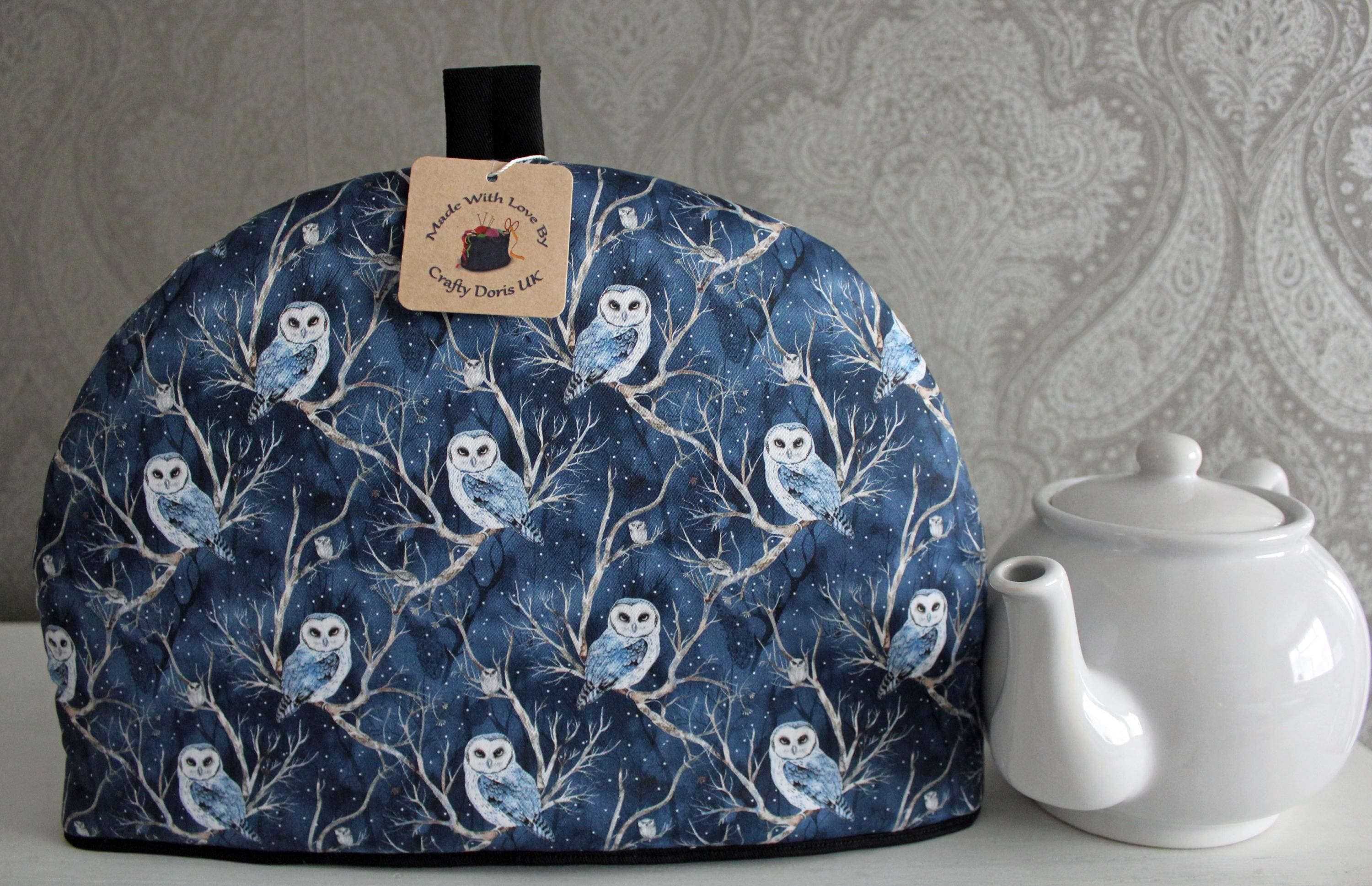 La Bomba Tulipa | Hand- & theedoek | Blauw – Mariëtte Wolbert Textiles