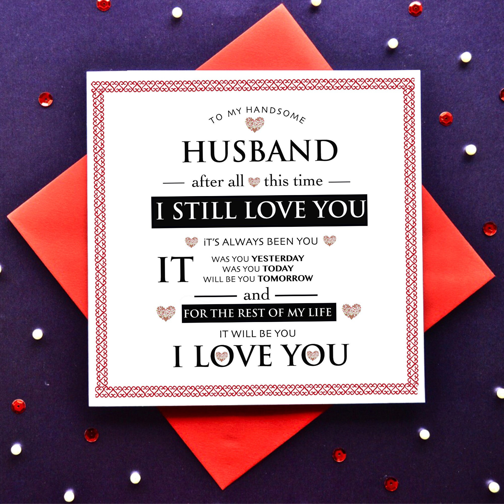 I love you card
