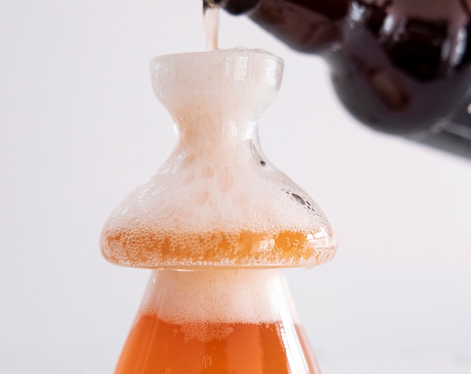 Hand Blown Beer Glass