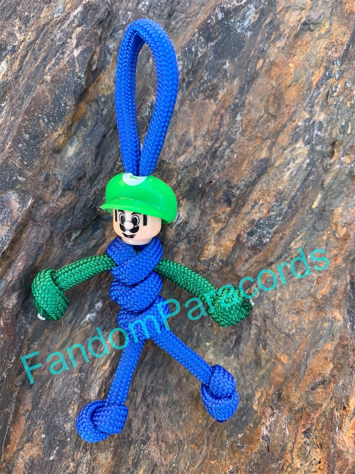 Mario Bros Luigi Nintendo Fandom Buddy Paracord Lego Head - Etsy