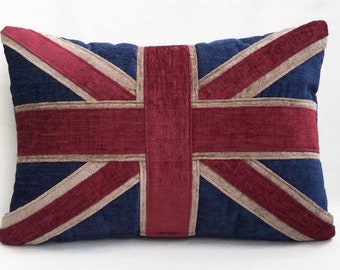 The vintage Union Jack cushion