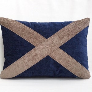 The vintage Scotland flag cushion 65 x 45 cm