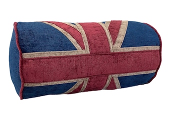 The vintage Union Jack Bolster cushion