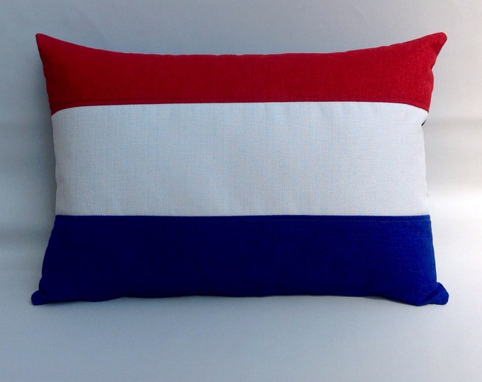 The netherlands flag cushion