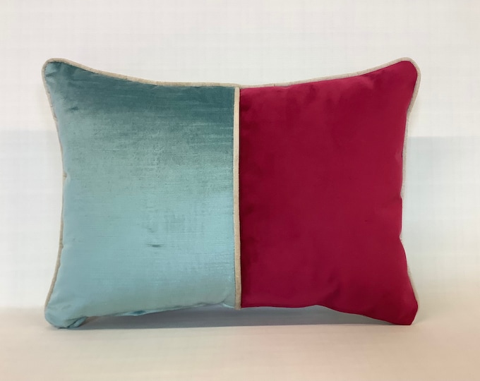 The half and half piped cushion