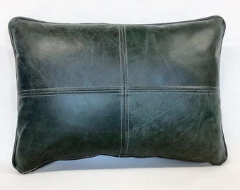 The leather cushion
