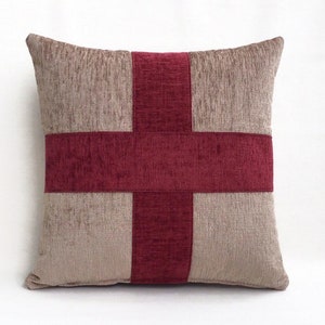 The vintage George cross cushion