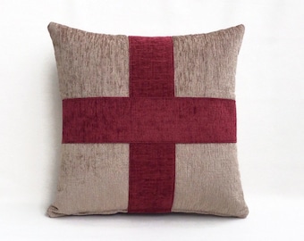 The vintage George cross cushion