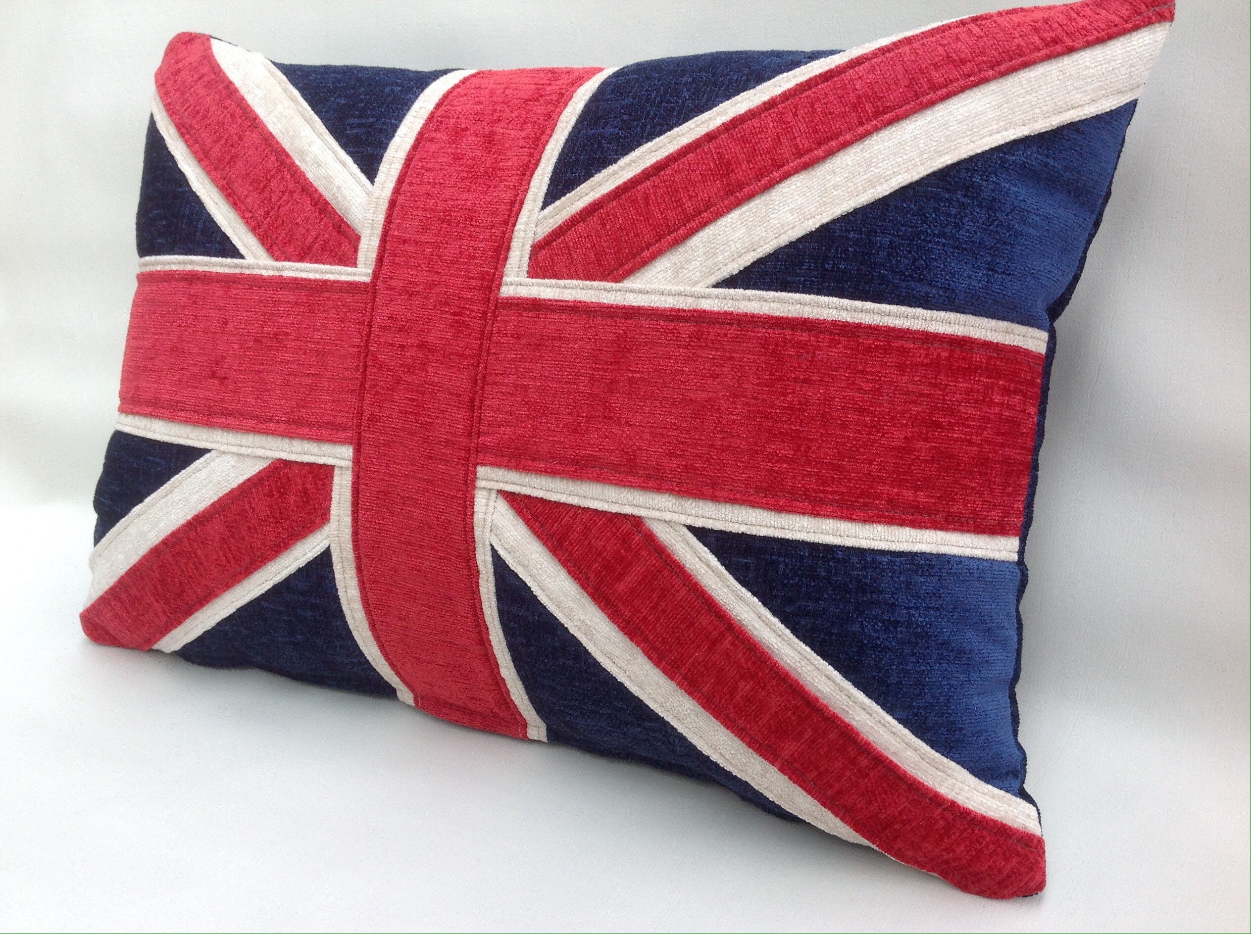 The Union Jack cushion Etsy