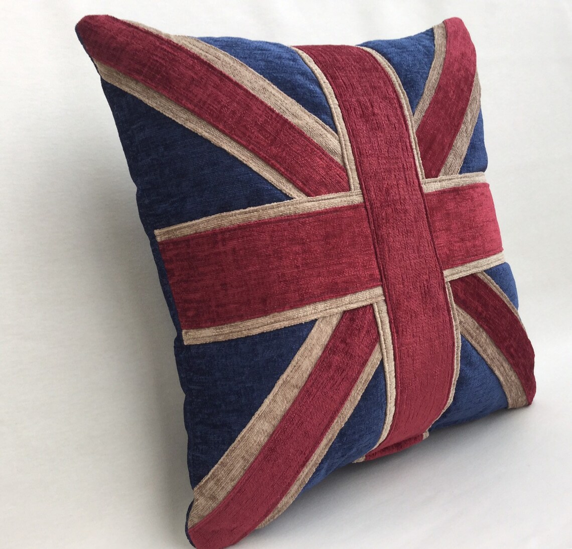 The Vintage Union Jack Cushion Etsy