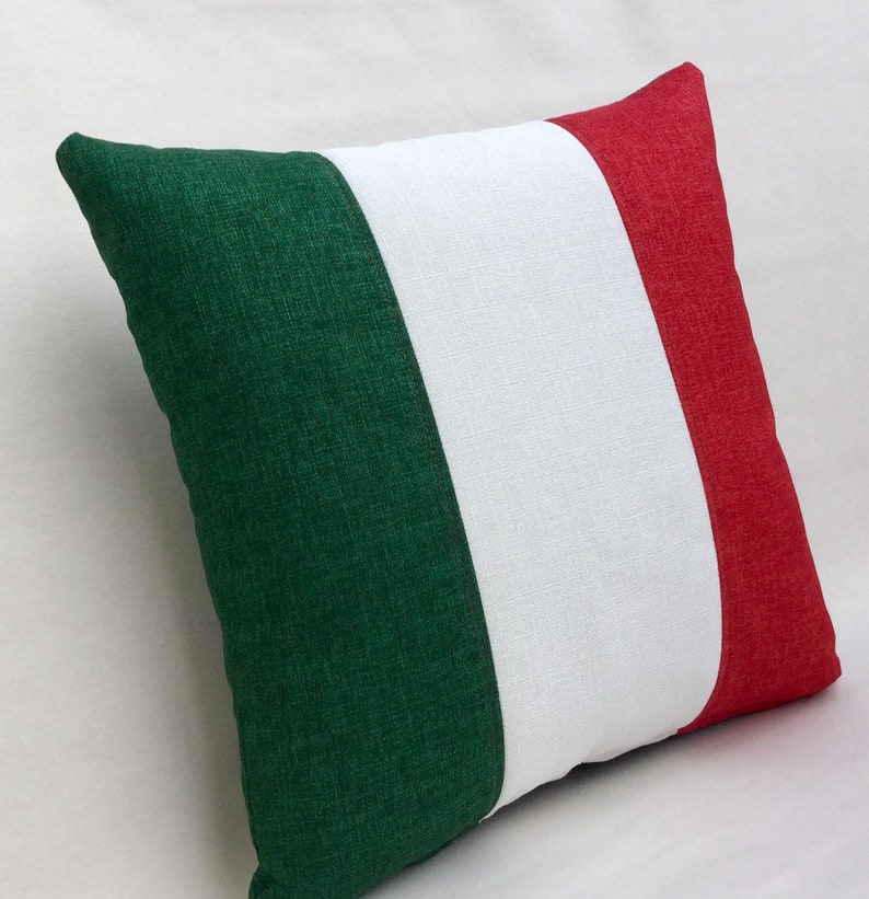 Il cuscino con la bandiera italiana immagine 6