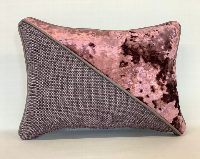 The diagonal split cushion