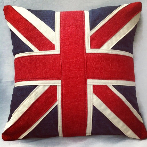 伝統的なユニオンジャックのクッション - Etsy 日本