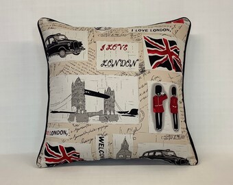 The I LOVE LONDON cushion