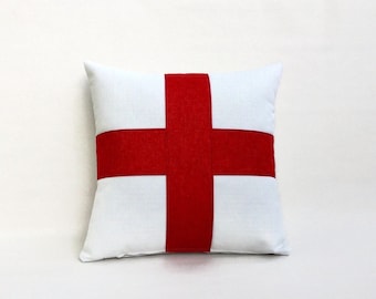 The traditional George cross cushion