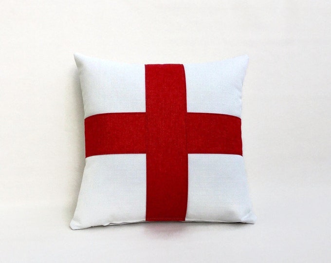 The traditional George cross cushion