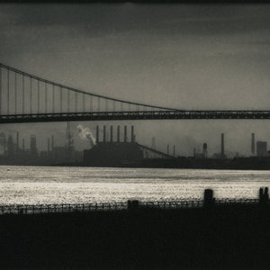 Ambassador Bridge and Zug Island, Detroit  1968