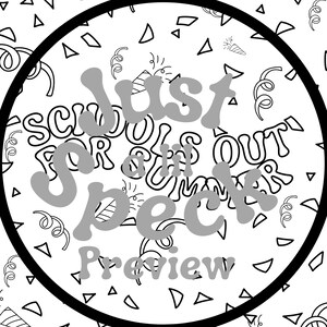 Retro Summer Coloring Page Schools Out Activity Bundle Pack 6 Pages ...