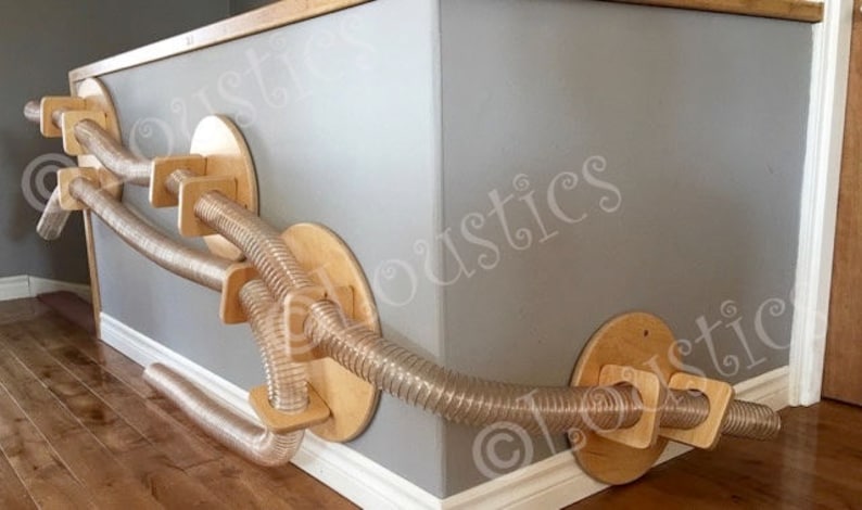wall mounted marble run