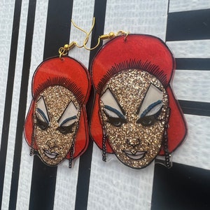 Divine Pink Flamingos Earrings