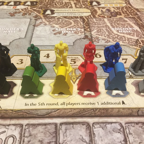 Lords of Waterdeep Agents (w/Optional Expansion Set)