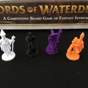 Adventurer Tokens for Lords of Waterdeep (120 pieces)